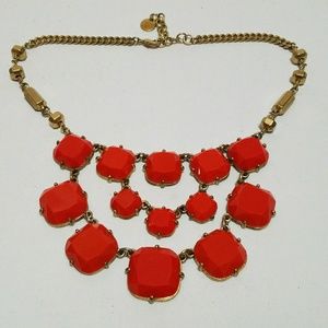 Beautiful orange Stella And Dot necklace